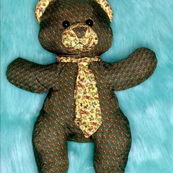 Salvatore Ferragamo Other - Salvatore Ferragamo Silk Bear Super Rare
